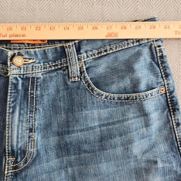 Rock & Roll Denim® Men's Raised Denim Stackable Dark Jeans BMTBD03103 Western - Picture 11 of 16